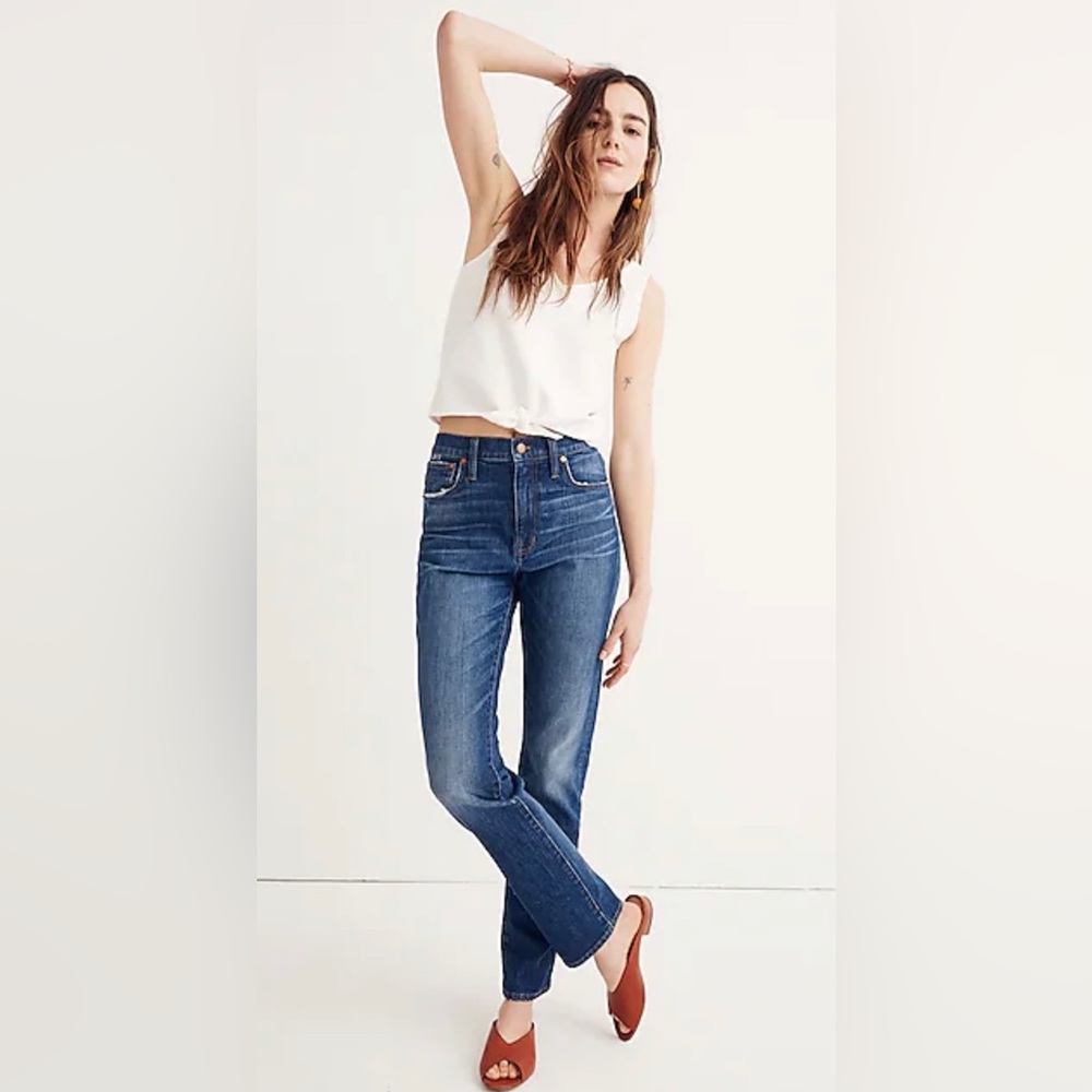 Madewell High Rise Slim Boyjean 31